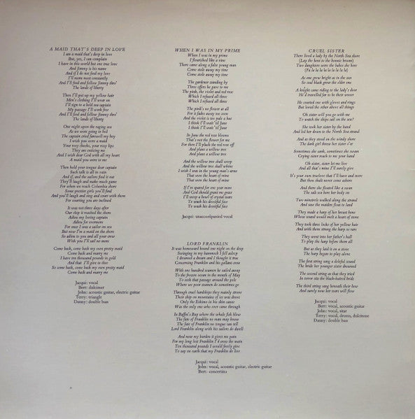 Pentangle - Cruel Sister