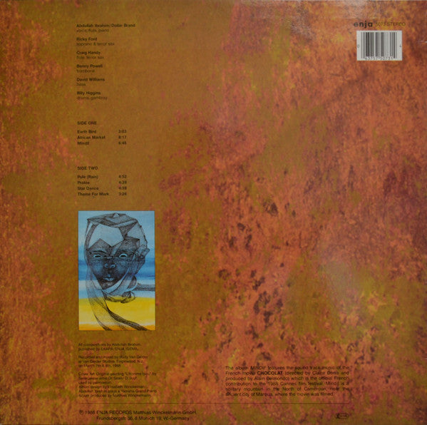 Abdullah Ibrahim / Dollar Brand - Mindif