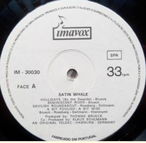 Satin Whale - As A Keepsake