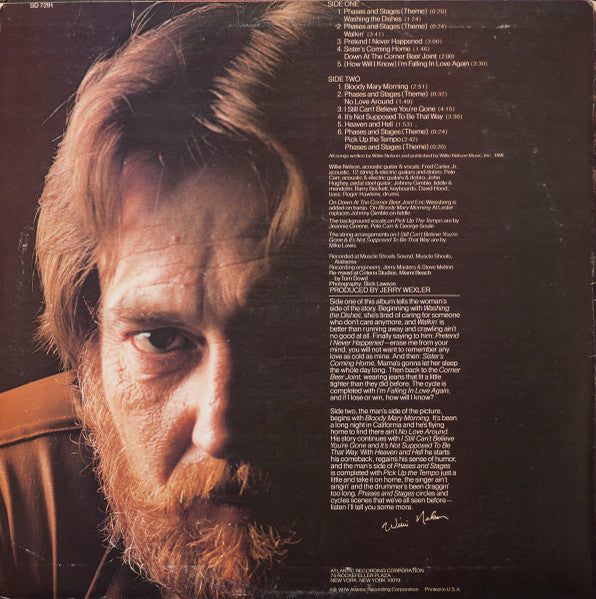 Willie Nelson - Phases And Stages