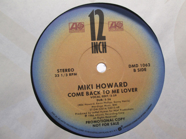 Miki Howard - Come Back To Me Lover