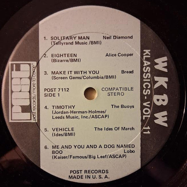 Various - WKBW Klassics Volume 2