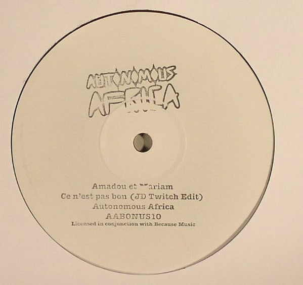 Amadou & Mariam - Ce N'est Pas Bon (JD Twitch Edit)