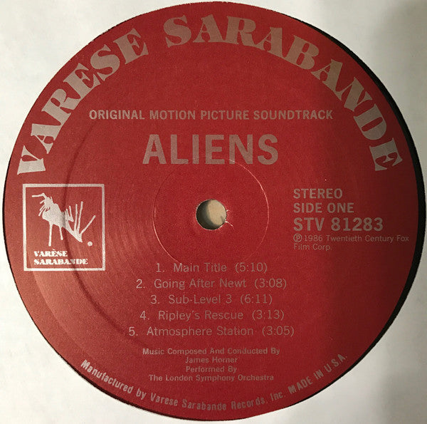 James Horner - Aliens (Original Motion Picture Soundtrack)