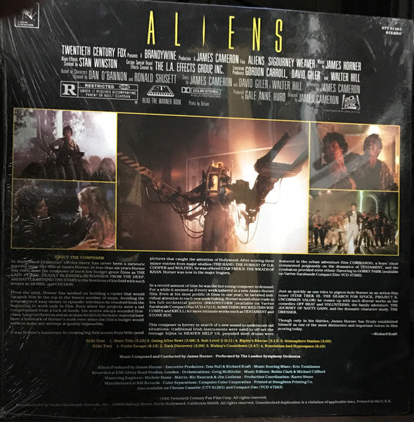 James Horner - Aliens (Original Motion Picture Soundtrack)