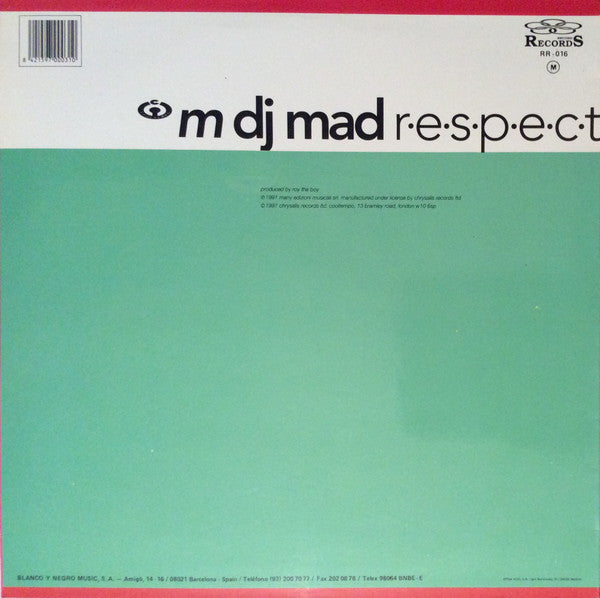 M DJ M.A.D. - R.E.S.P.E.C.T.