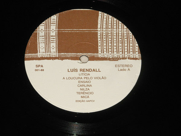 Luis Rendall - Memórias De Um Violão