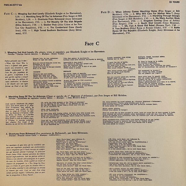 Various - Chants De La Guerre De Secession Vol. II