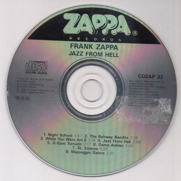 Frank Zappa - Jazz From Hell