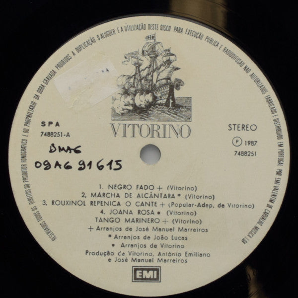 Vitorino - Negro Fado