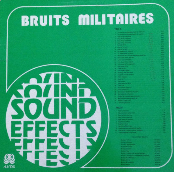 No Artist - Bruits Militaires