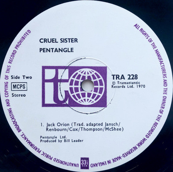 Pentangle - Cruel Sister