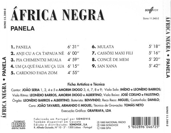 Africa Negra - Panela