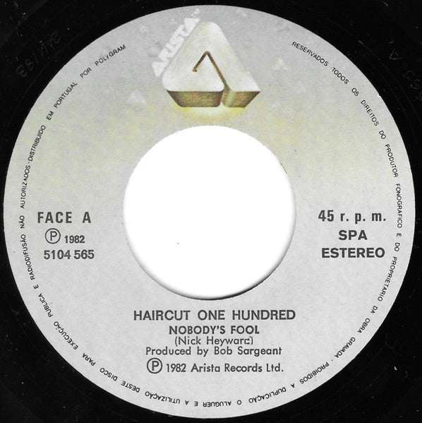 Haircut One Hundred - Nobody's Fool