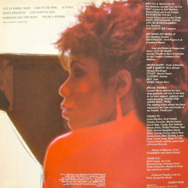 Sharon Redd - Love How You Feel