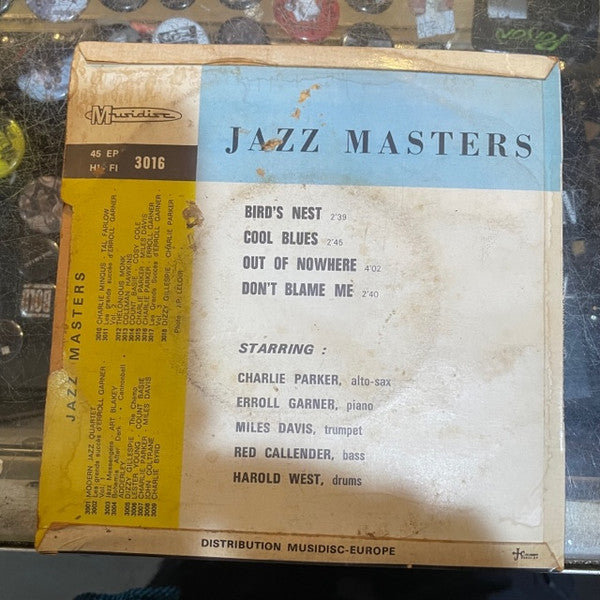 Charlie Parker - Erroll Garner - Jazz Masters