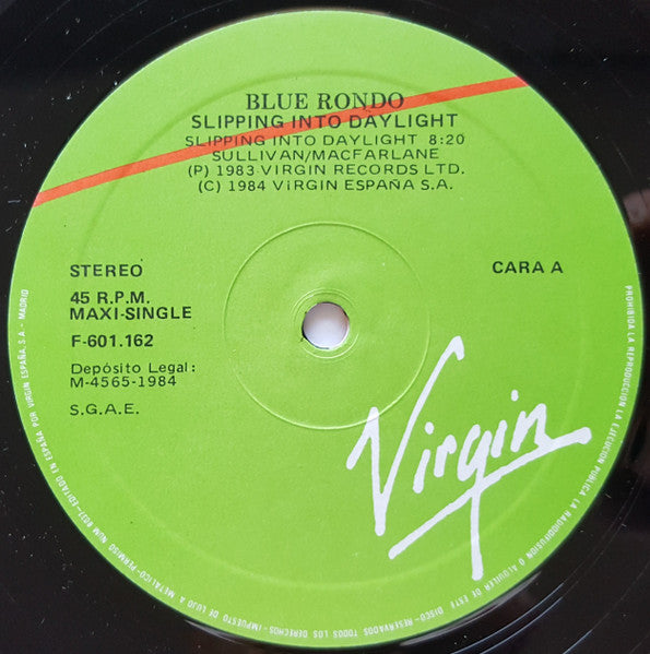 Blue Rondo À La Turk - Slipping Into Daylight