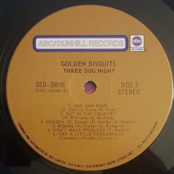 Three Dog Night - Golden Bisquits
