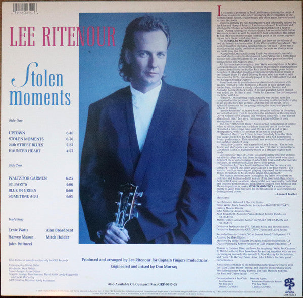 Lee Ritenour - Stolen Moments
