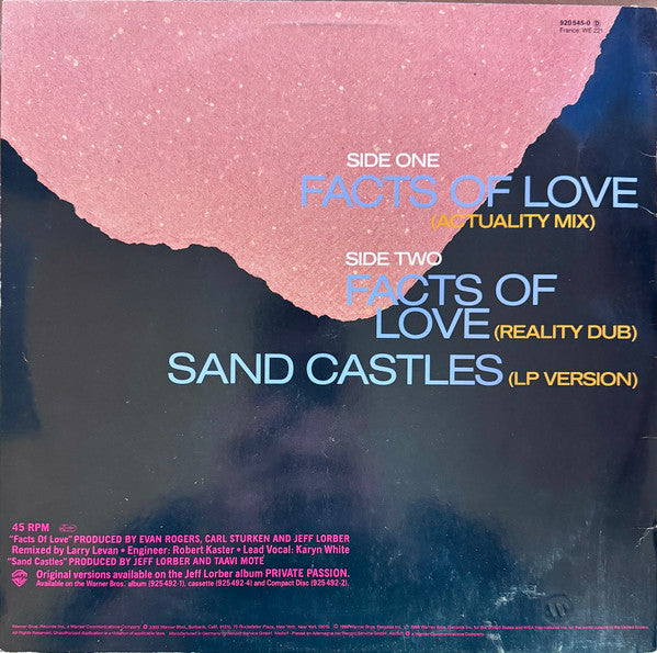 Jeff Lorber Featuring Karyn White - Facts Of Love