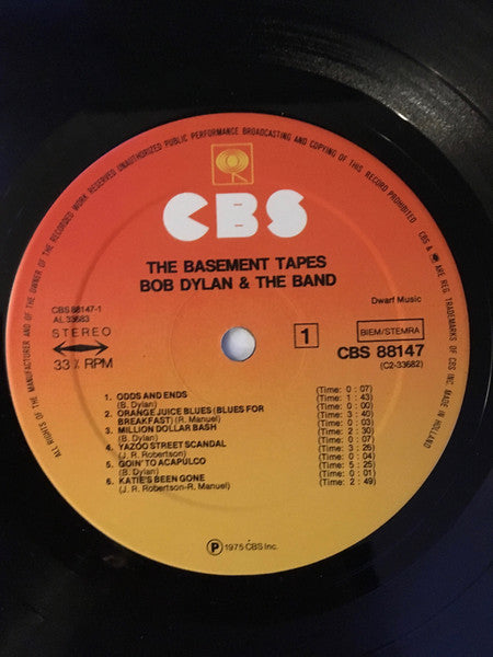 Bob Dylan & The Band - The Basement Tapes