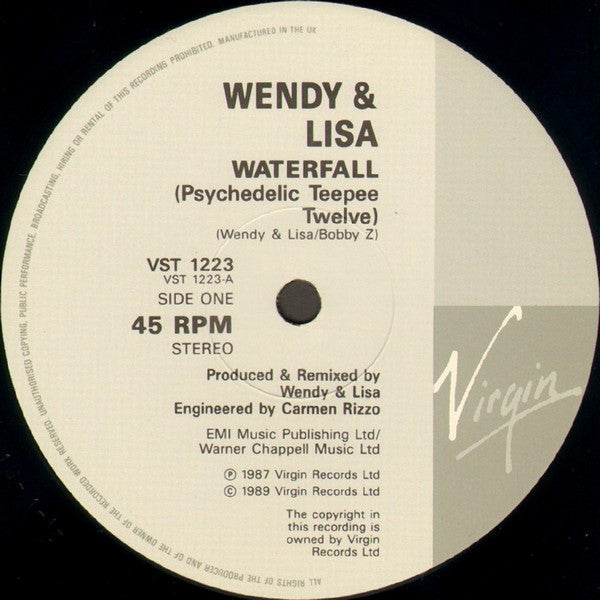 Wendy & Lisa - Waterfall (Psychedelic Teepee Twelve)