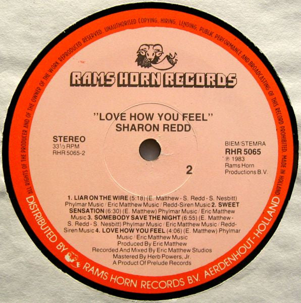 Sharon Redd - Love How You Feel
