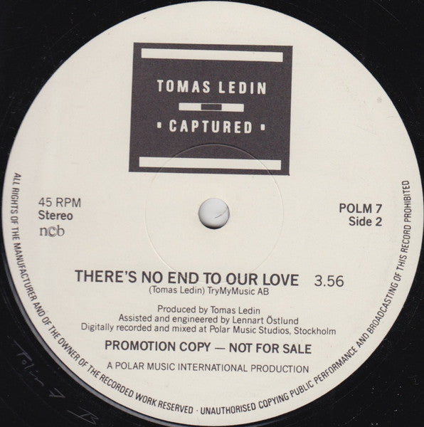 Tomas Ledin - Don't Touch That Dial