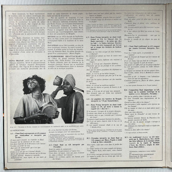 Various - Le Chant Mystique Des Bauls