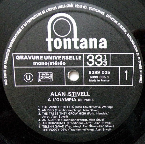Alan Stivell - À L'Olympia