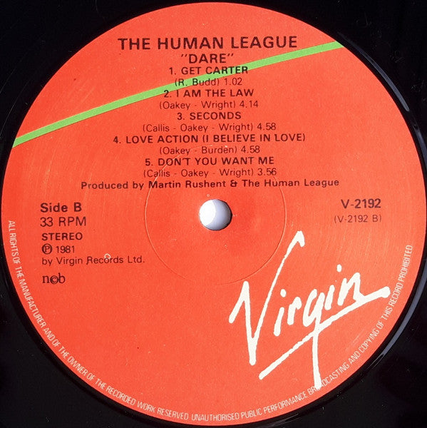 The Human League - Dare!
