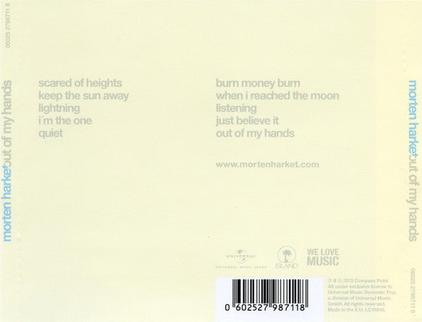Morten Harket - Out Of My Hands