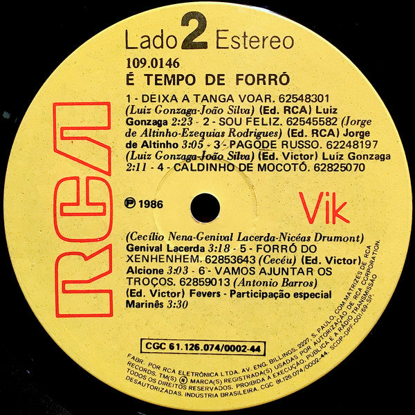 Various - É Tempo De Forró