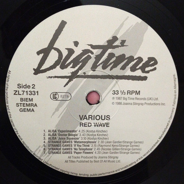 Various - Red Wave: 4 Underground Bands From The USSR