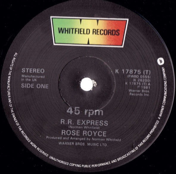 Rose Royce - R.R. Express