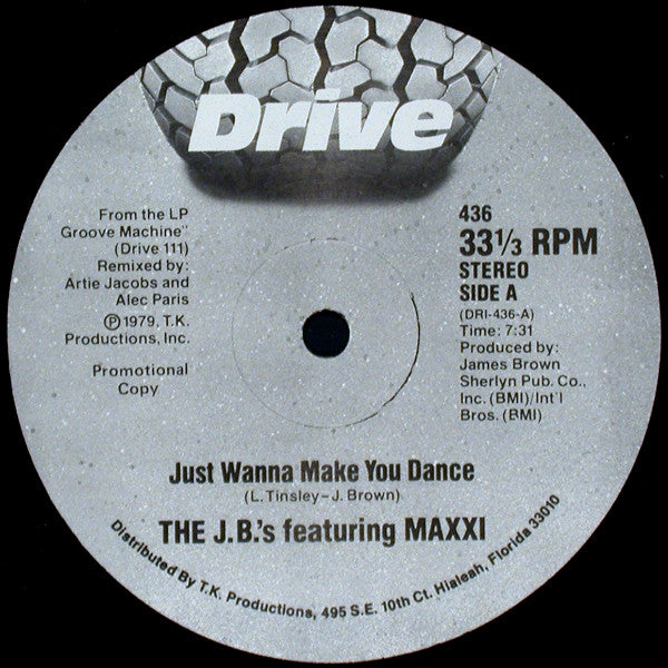 The J.B.'s - Just Wanna Make You Dance / Rock Groove Machine