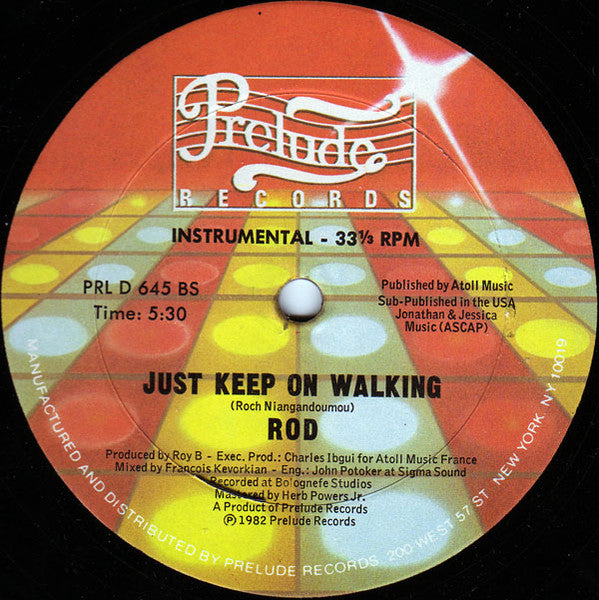 Rod - Just Keep On Walking