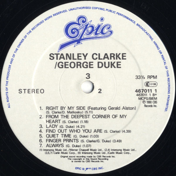 Stanley Clarke/George Duke - 3