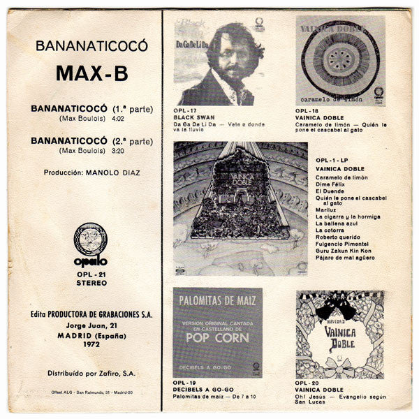 Max-Henri Boulois - Bananaticocó