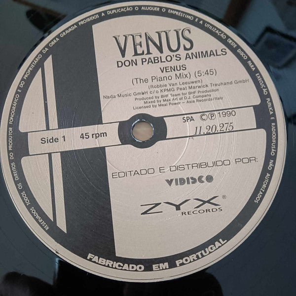 Don Pablo's Animals - Venus (The Piano Mix)