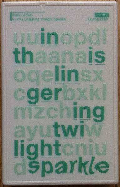Mark Leckey - In This Lingering Twilight Sparkle