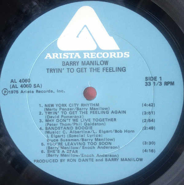 Barry Manilow - Tryin' To Get The Feeling