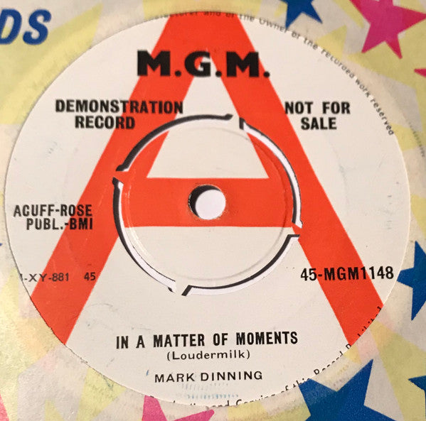Mark Dinning - In A Matter Of Moments