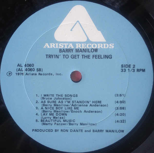 Barry Manilow - Tryin' To Get The Feeling