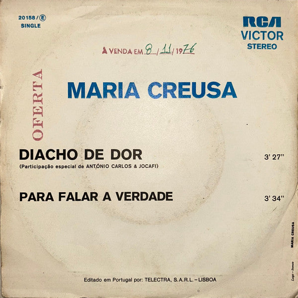 Maria Creuza - Diacho De Dor