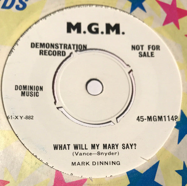 Mark Dinning - In A Matter Of Moments