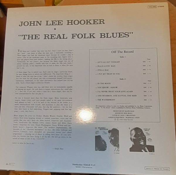 John Lee Hooker - The Real Folk Blues