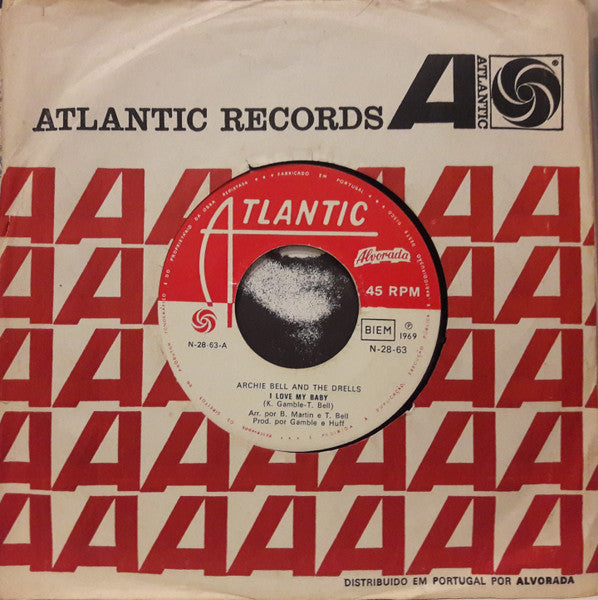 Archie Bell & The Drells - I Love My Baby / Just A Little Closer