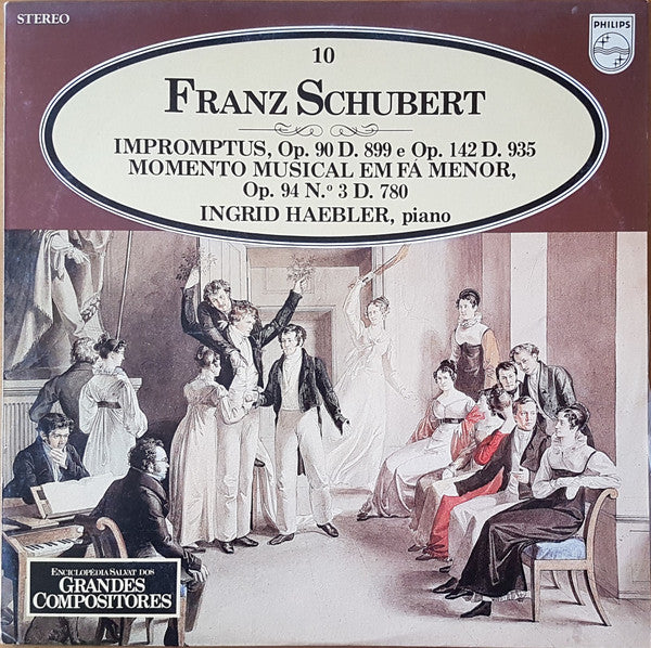 Franz Schubert - Ingrid Haebler - Impromptus, Op. 90 D.899 E Op. 142 D.935 / Momento Musical Em Fá Menor, Op. 94 N°3 D.780
