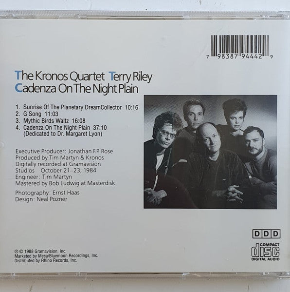 Kronos Quartet - Terry Riley - Cadenza On The Night Plain